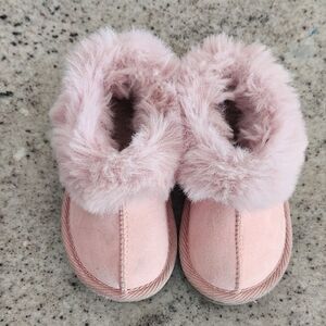 Faux Fur Toddler Slipper